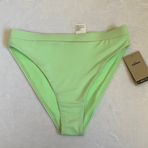 Nike Light Green Bikini Bottoms - Picture 1 of 4
